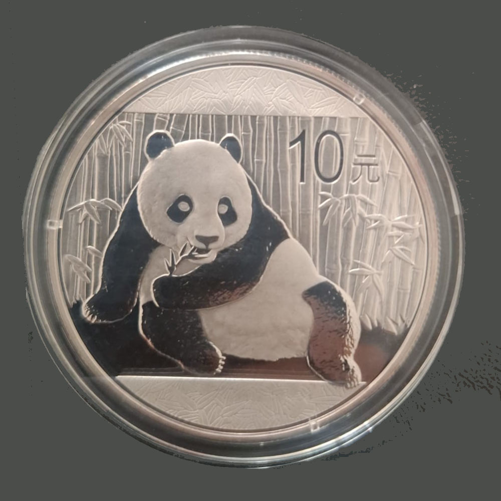Srebrnjak panda 1 unca 2025