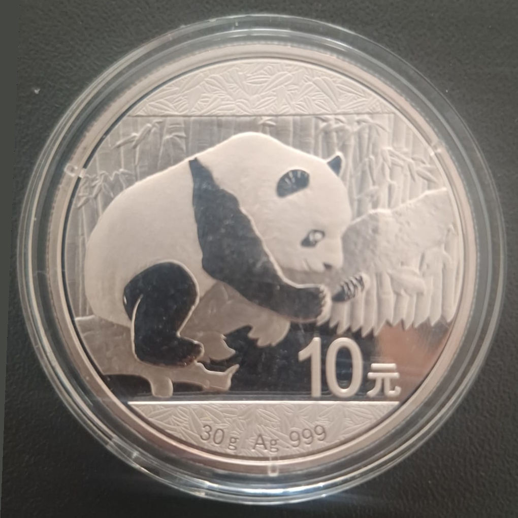 Srebrnjak panda 1 unca 2026