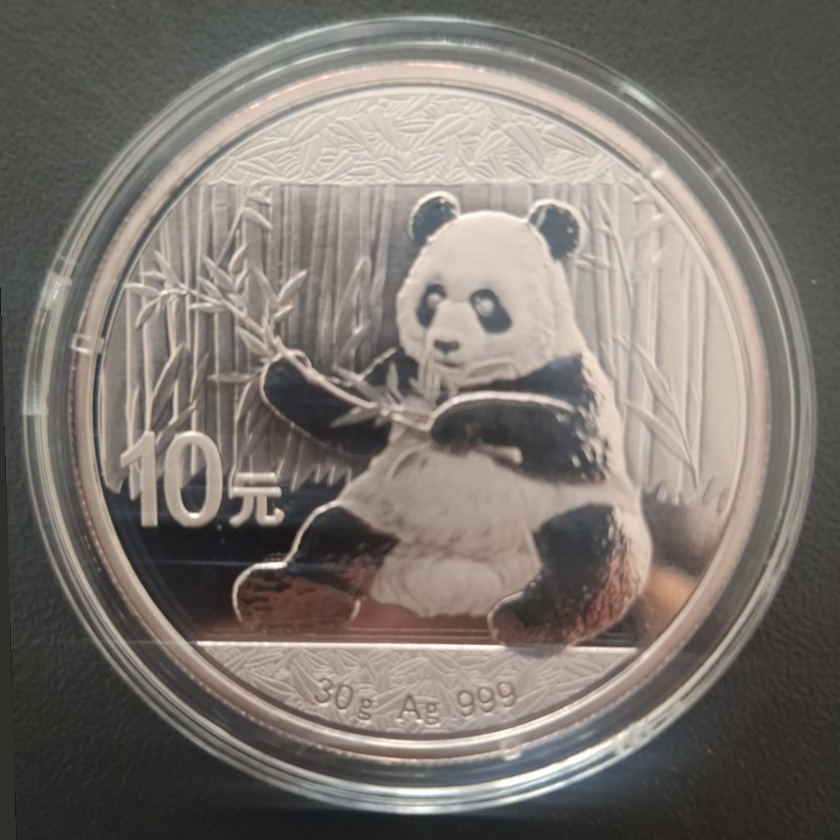 Srebrnjak panda 2017 1 unca