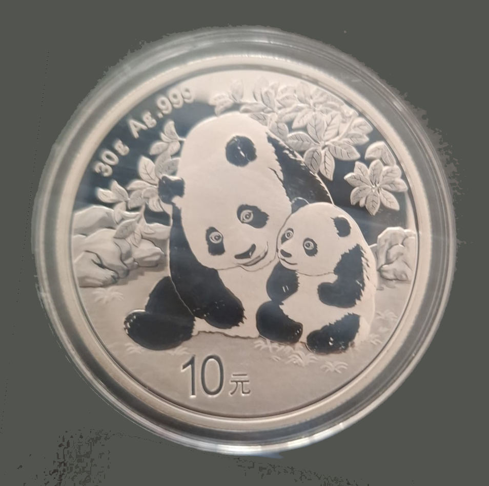 Srebrnjak Panda 2024 1 unca