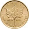Zlatnik Javorov list (Maple Leaf) pola unce, prednja strana