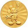 Zlatnik Miki Maus (Mickey Mouse) Disney, prednja strana