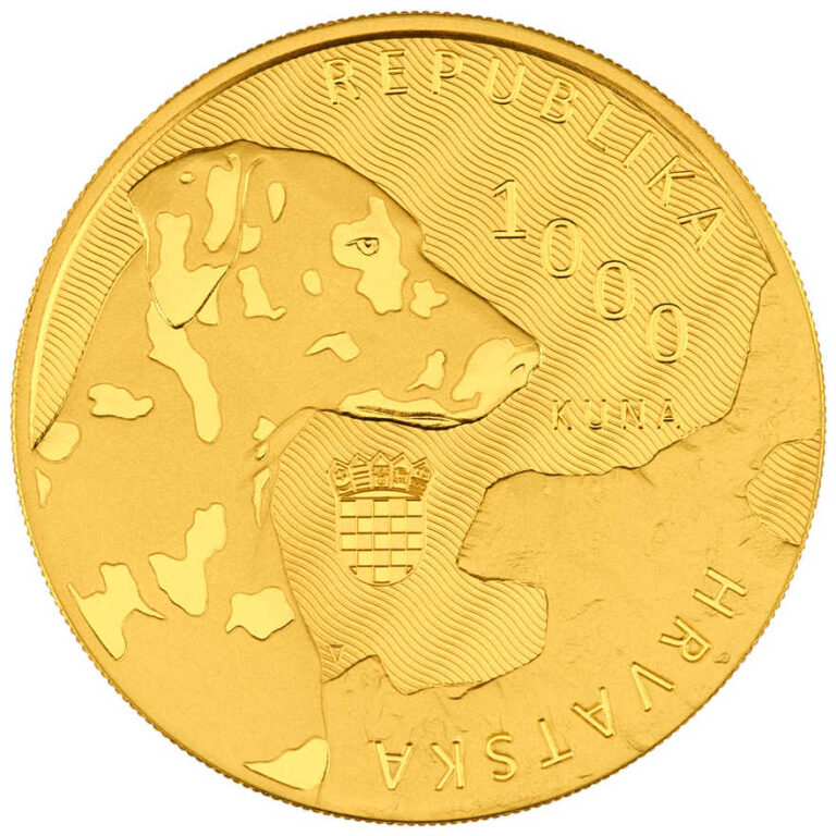 Zlatnik Dalmatinski pas 1000 kn