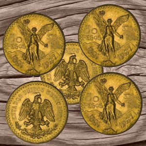 Zlatnik 50 peso Centenario, količinski popust za 5 komada