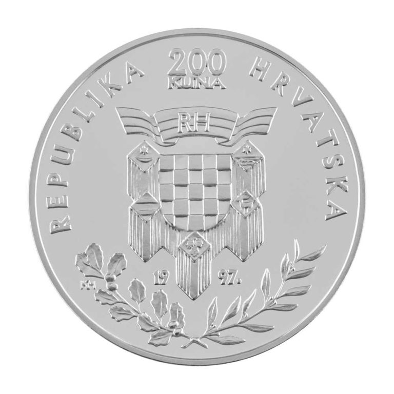 Srebrnjak 200 kuna dr. Franjo Tuđman, prvi predsjednik Republike Hrvatske Srebrnjak 200 kuna Franjo Tuđman, prvi predsjednik Republike Hrvatske