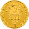 Zlatnik 1000 kuna Sinjska alka, prednja strana