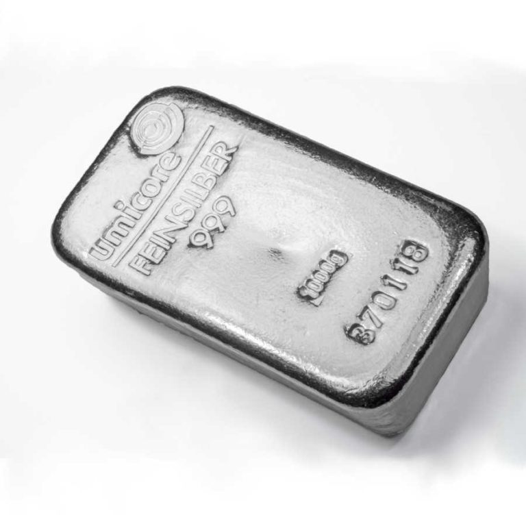 Srebrna poluga 1 kilogram 1000 grama Umicore