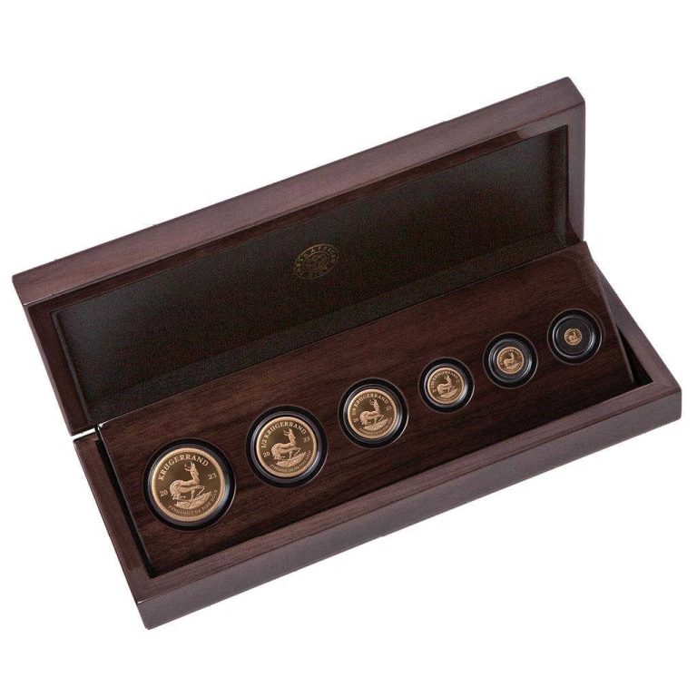 Komplet zlatnika Prestige Krugerrand