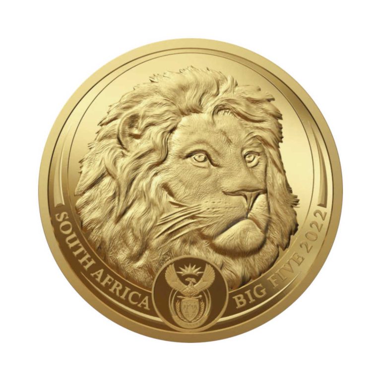 Zlatnik Lav, 1/4oz, 7.77grama, Južna Afrika, 2021