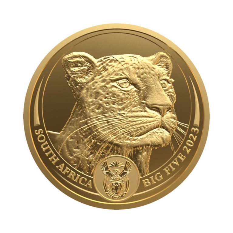 Zlatnik Leopard, 1/4oz, 7.77grama, Južna Afrika, 2023
