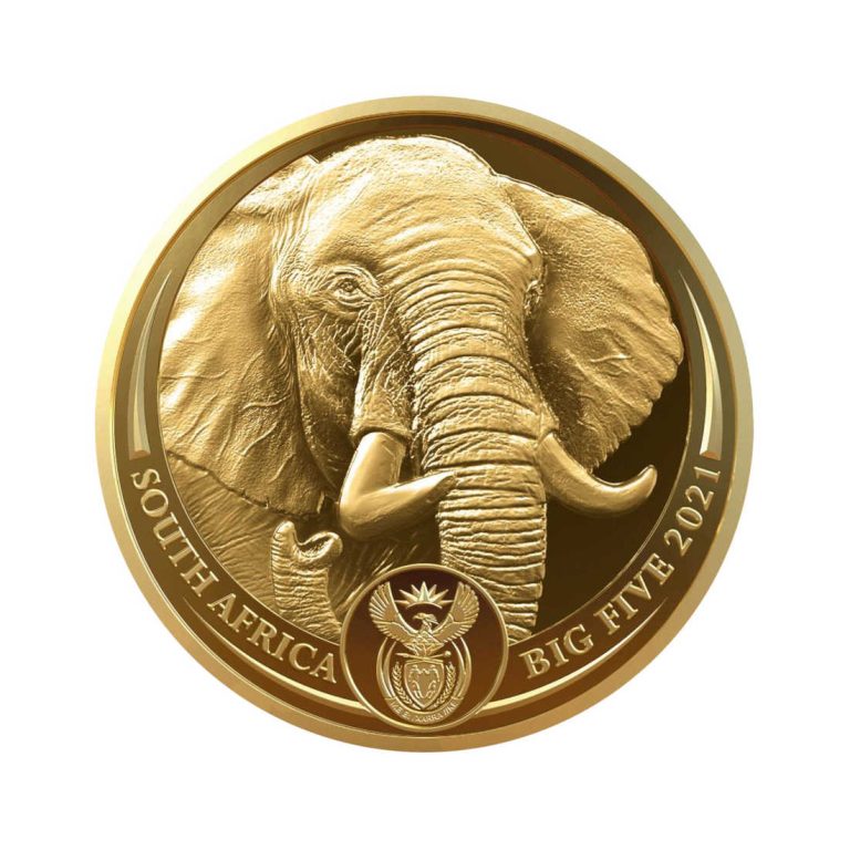 Zlatnik Slon, 1/4oz, 7.77grama, Južna Afrika