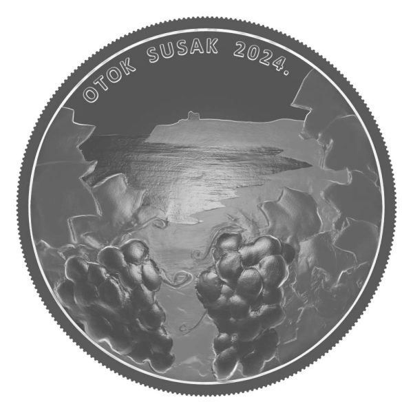 Srebrnjak Otok Susak 1oz stražnja strana, Hrvatska, 2024