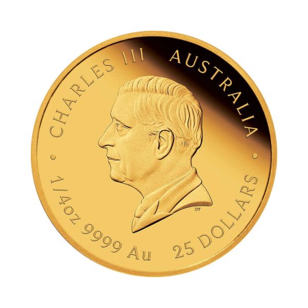 Zlatnik 25 aud Kineska lunarna godina Zmija 2025 Australija Perth Mint PP stražnja strana