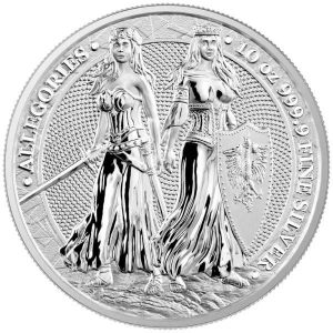 Srebrnjak Srebrna alegorija Polonia & Germania