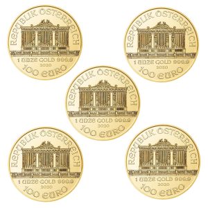 Zlatnik Wiener Philharmoniker 1oz, kupnja 30 komada, količinski popustg