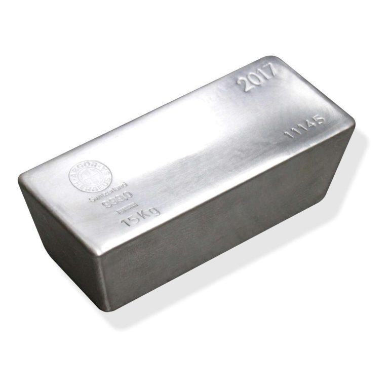 Srebrna poluga 15000g (15kg)