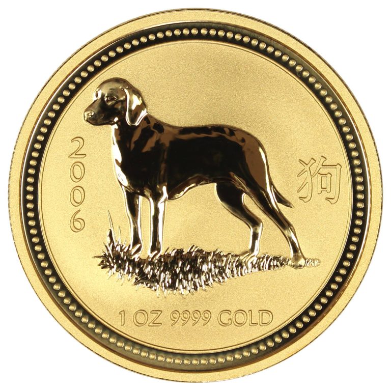 Zlatnik 10oz 1000 aud Lunarna godina Pas 2006 Australija