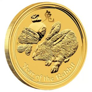 Zlatnik 10oz 1000 aud Lunarna godina Zec 2011 Australija