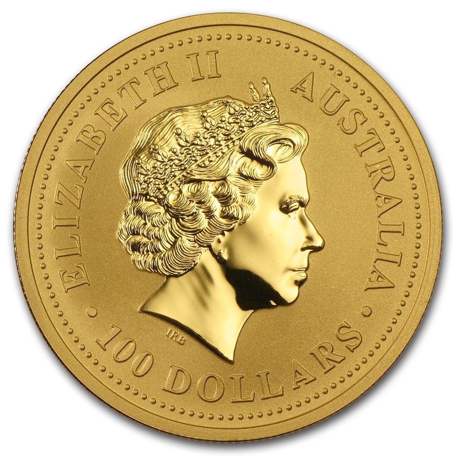 SAMO JEDAN: Zlatnik 100 AUD Kineska lunarna godina - Zmaj, 1 unca (31,103g), Australija, 2000, iz privatne kolekcije - Slika 2