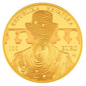 Zlatnik 100 eur Inovacije Ivana Vučetića 1 unca 2026 Hrvatska